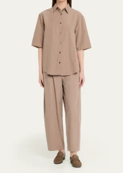 MARIA MCMANUSDrawstring Balloon Tapered-Leg Trousers