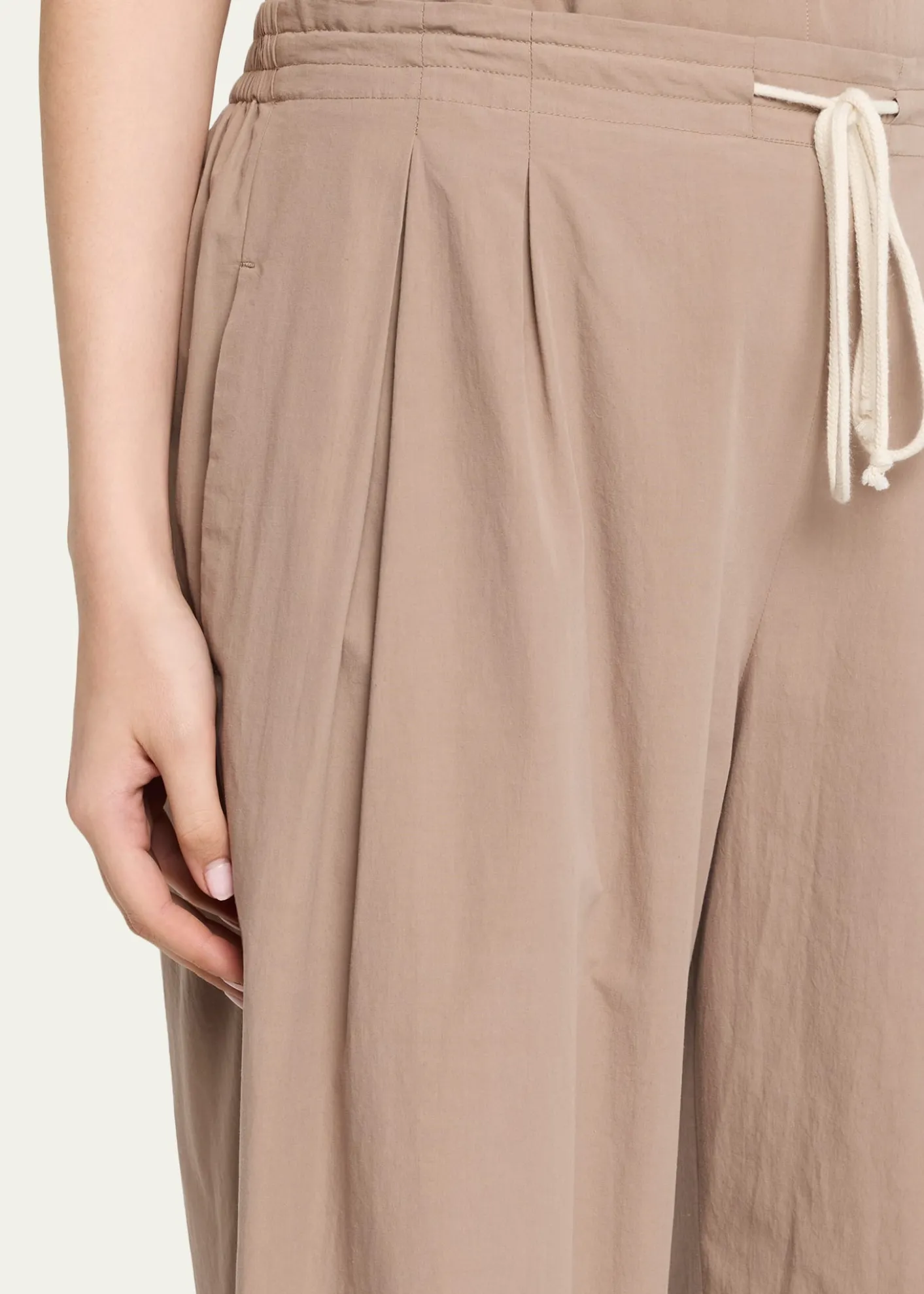 MARIA MCMANUSDrawstring Balloon Tapered-Leg Trousers