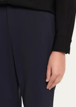 MARIA MCMANUSHigh-Rise Straight-Leg Crop Trousers