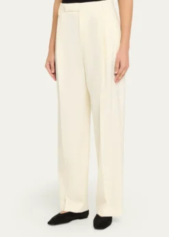 MARIA MCMANUSPleated Straight-Leg Trousers