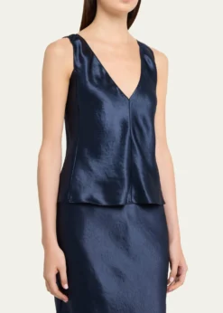 MARIA MCMANUSSatin V-Neck Camisole