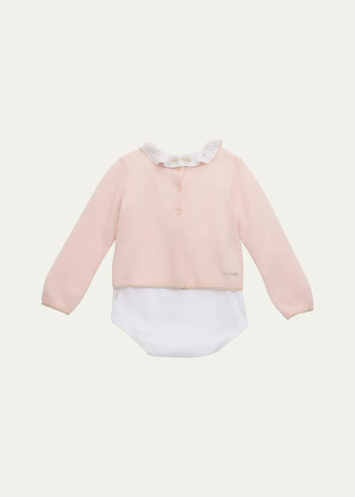 Marie ChantalGirl's Cassiel Cashmere Angel Gift Set, Size 3M-18M