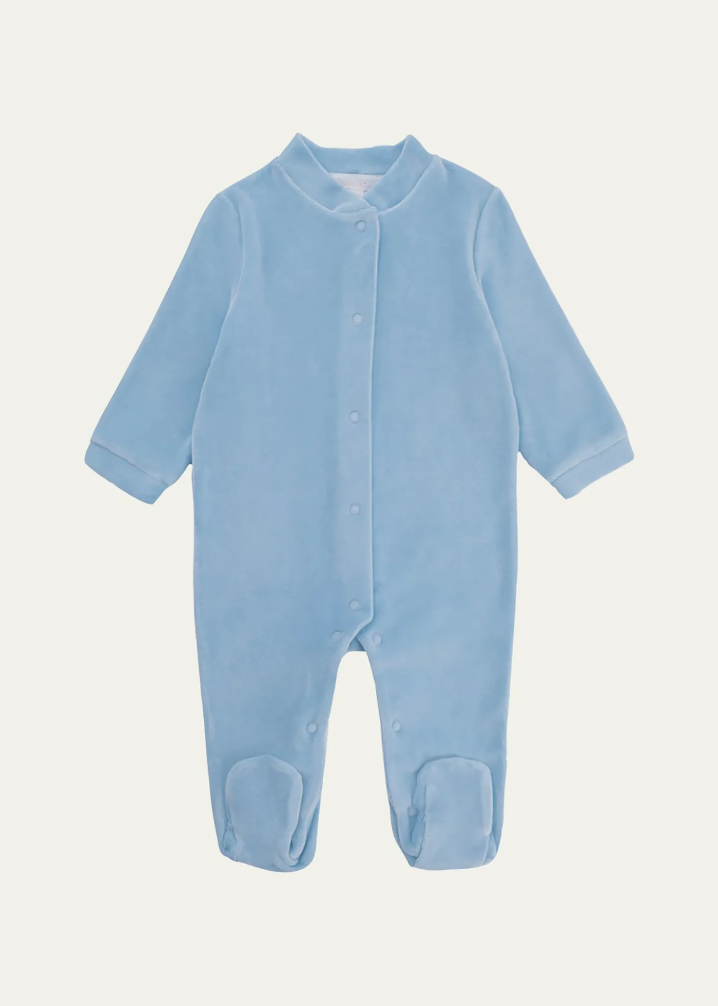 Marie ChantalGirl's Velour Golden Angel Wing Footie Pajamas, Size Newborn-18M