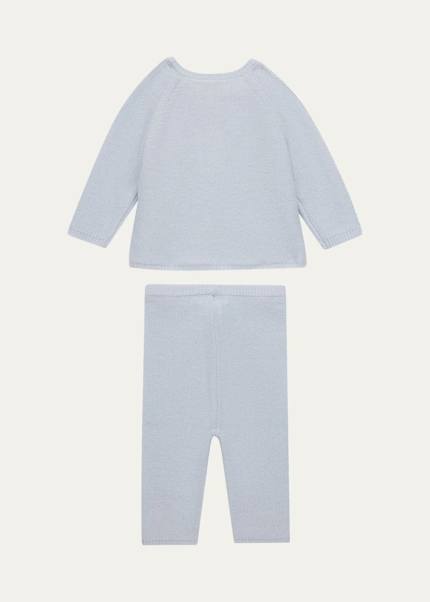 Marie ChantalBowen Cable-Knit Cardigan & Leggings Set, Size 3M-24M
