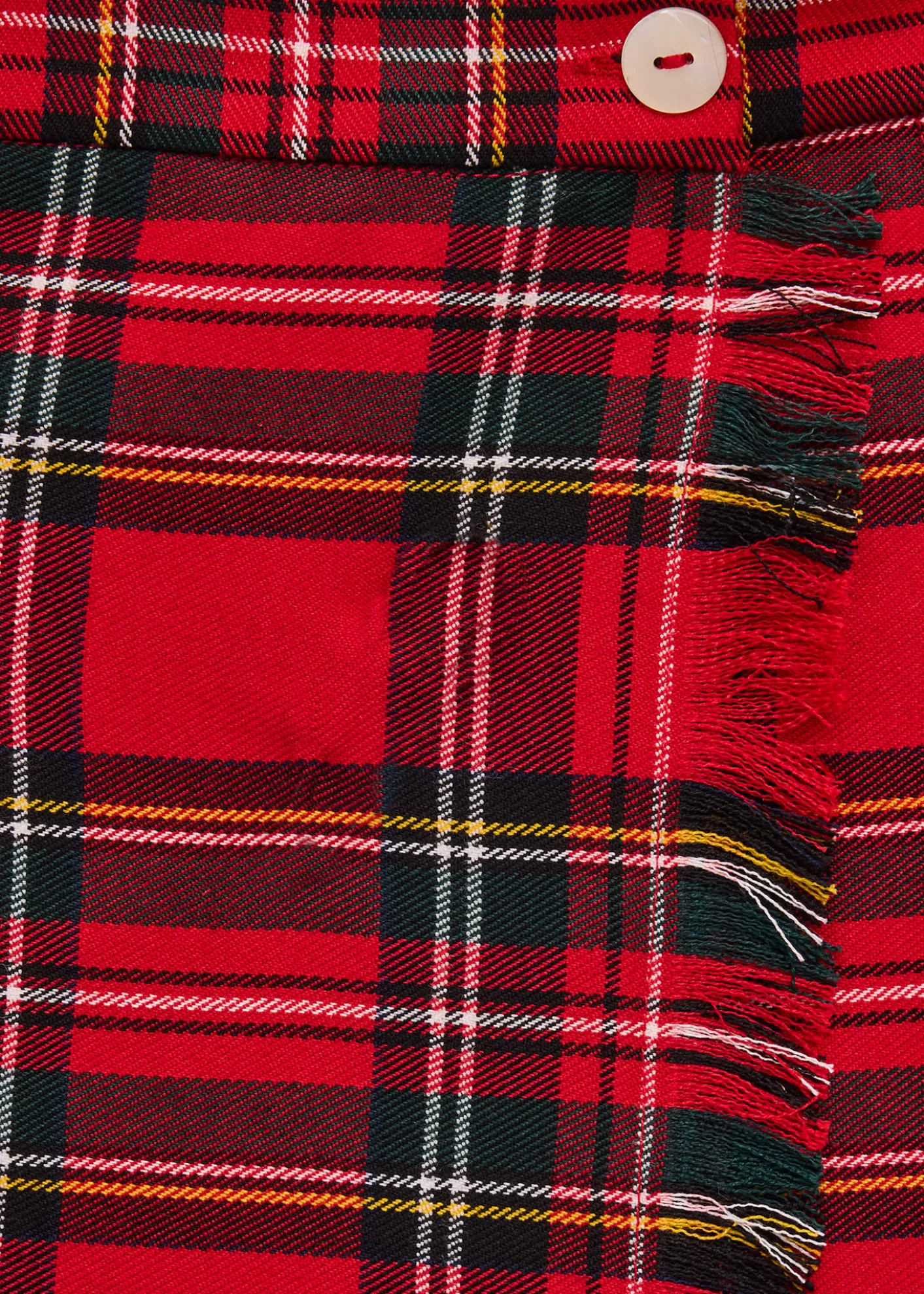 Mariella FerrariGirl's Cotton Plaid Kilt Mini Skirt, Size 4-12