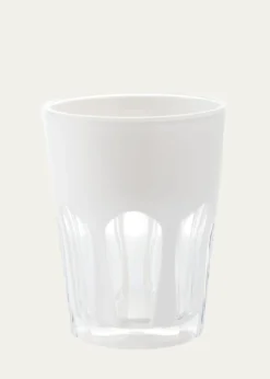 Mario Luca GiustiDouble Face Acrylic Tumbler, White