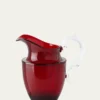 Mario Luca GiustiFederica Acrylic Pitcher, Red