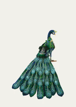 Mark RobertsJeweled Peacock Collectible Figurine