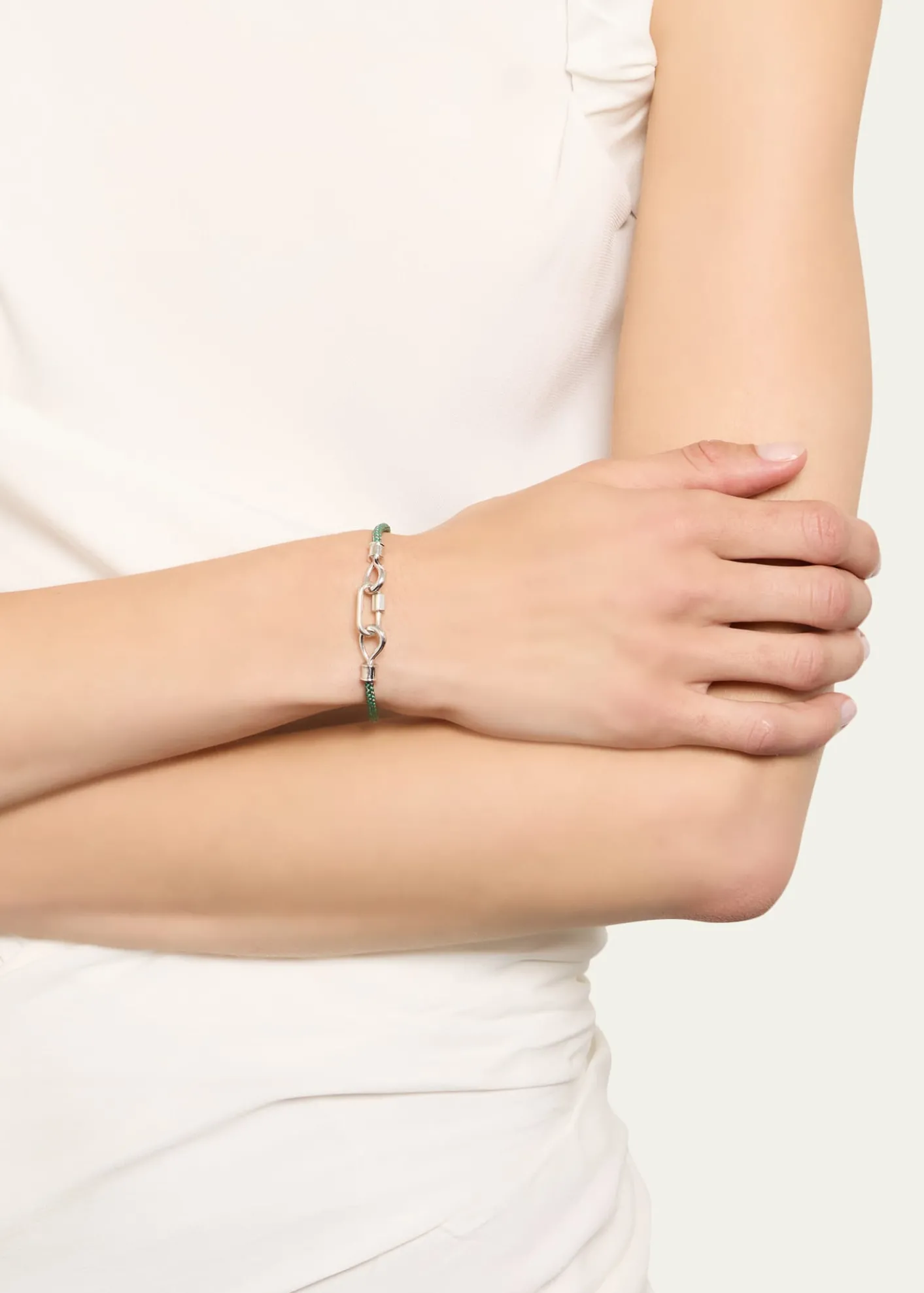 Marla AaronThe String Project Bracelet, Greenbean