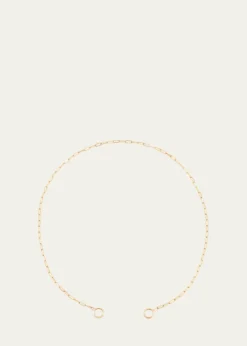 Marla Aaron14K Rose Gold Square Link Chain, 14