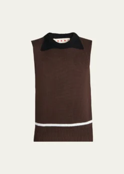 MarniCrewneck Sleeveless Sweater