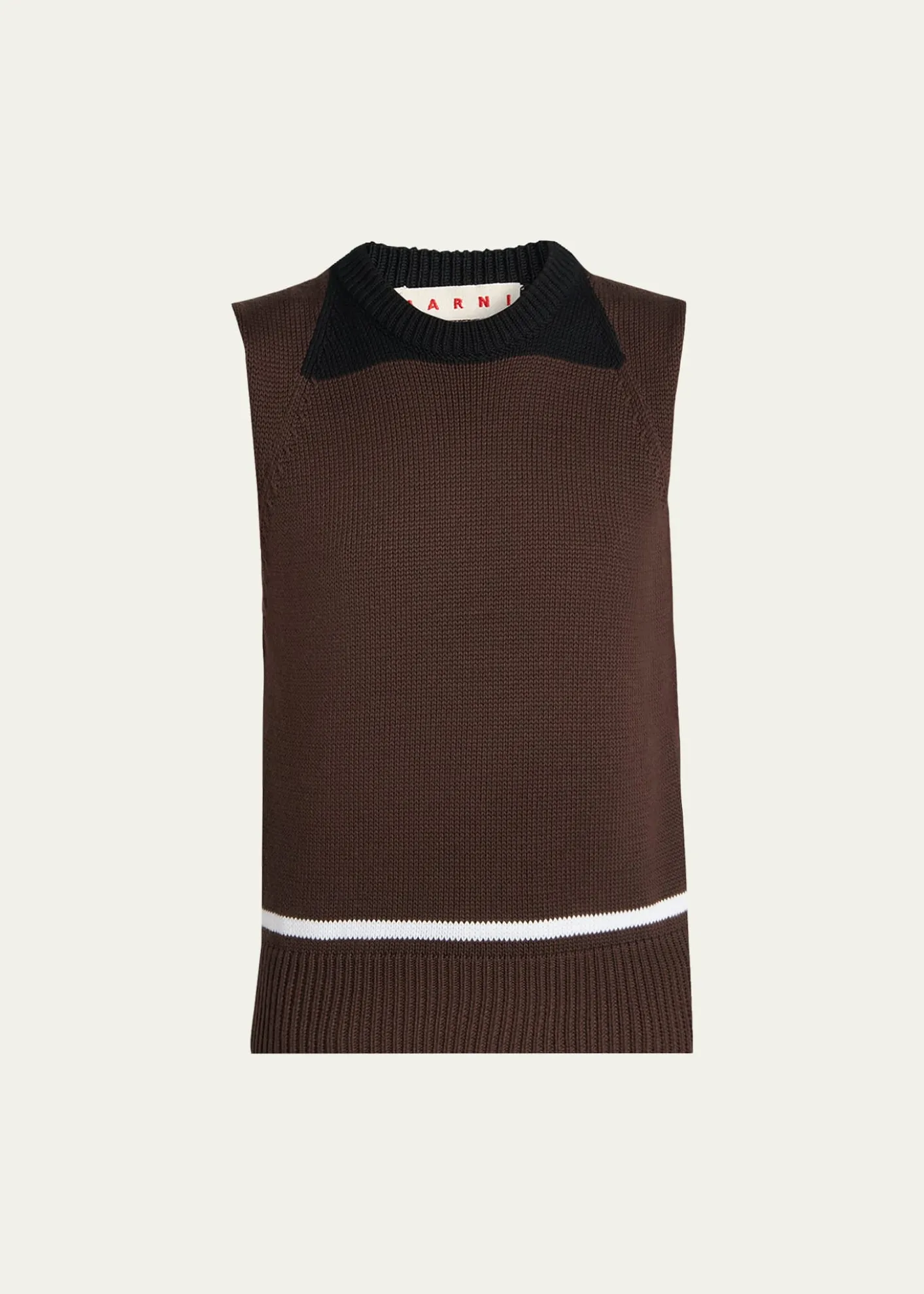MarniCrewneck Sleeveless Sweater