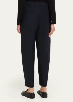 MarniElastic Waistband Straight-Leg Trousers