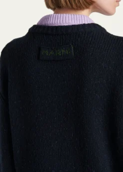 MarniLayered Wool Sweater