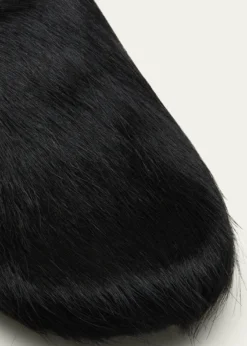 MarniMen's Fussbett Calf Hair Sabot Mules