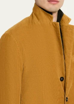 Massimo AlbaMen's Sloop Two-Piece Baby Corduroy Suit