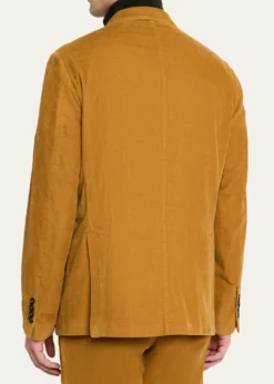 Massimo AlbaMen's Sloop Two-Piece Baby Corduroy Suit