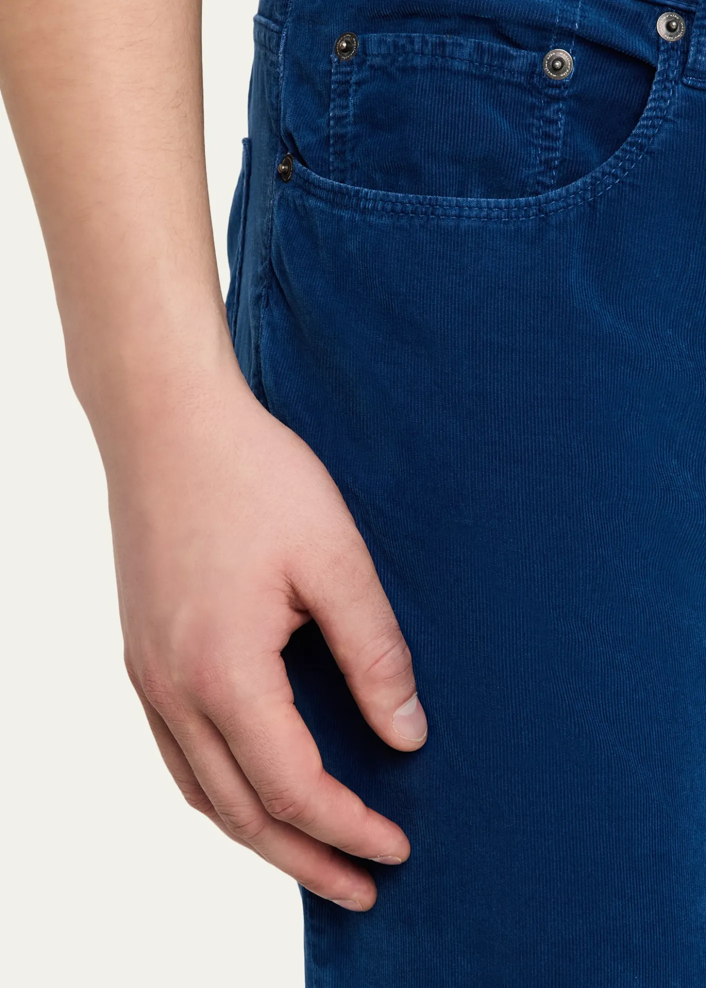 Massimo AlbaMen's Alung Baby Corduroy Five-Pocket Pants
