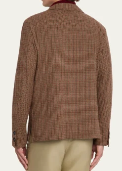 Massimo AlbaMen's Gstaad Wool Nehru Jacket