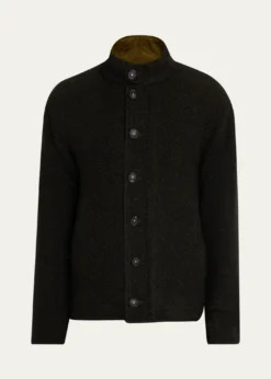 Massimo AlbaMen's Marcos Herringbone Virgin Wool Jacket