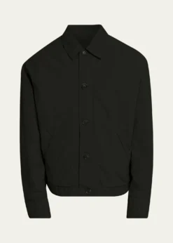 Massimo AlbaMen's Water-Repellent Nylon Shirt Jacket