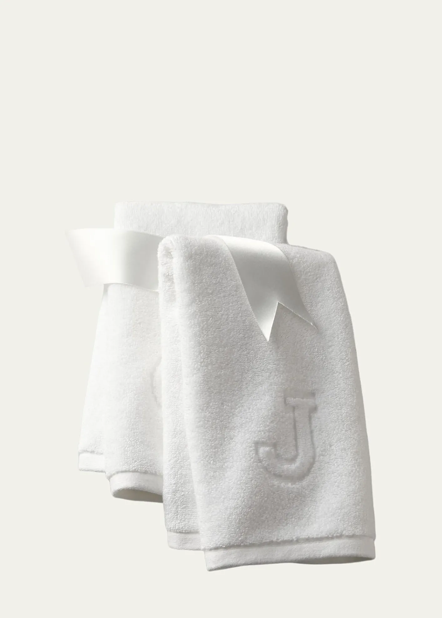 MatoukAuberge Monogrammed Fingertip Towel