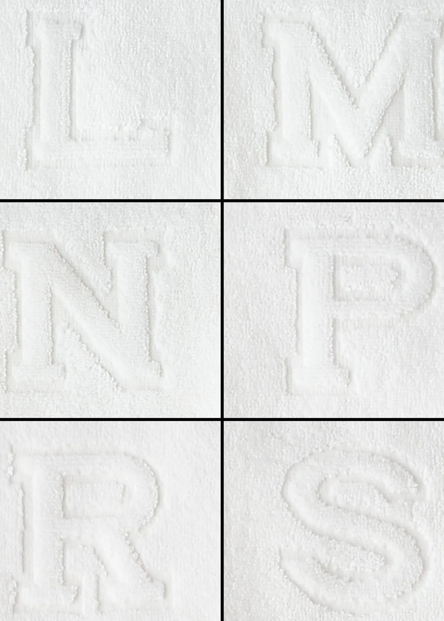 MatoukAuberge Monogrammed Fingertip Towel