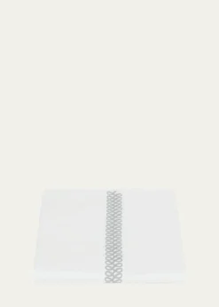 Matouk SchumacherAstor Braid Duvet Cover, Full-Queen