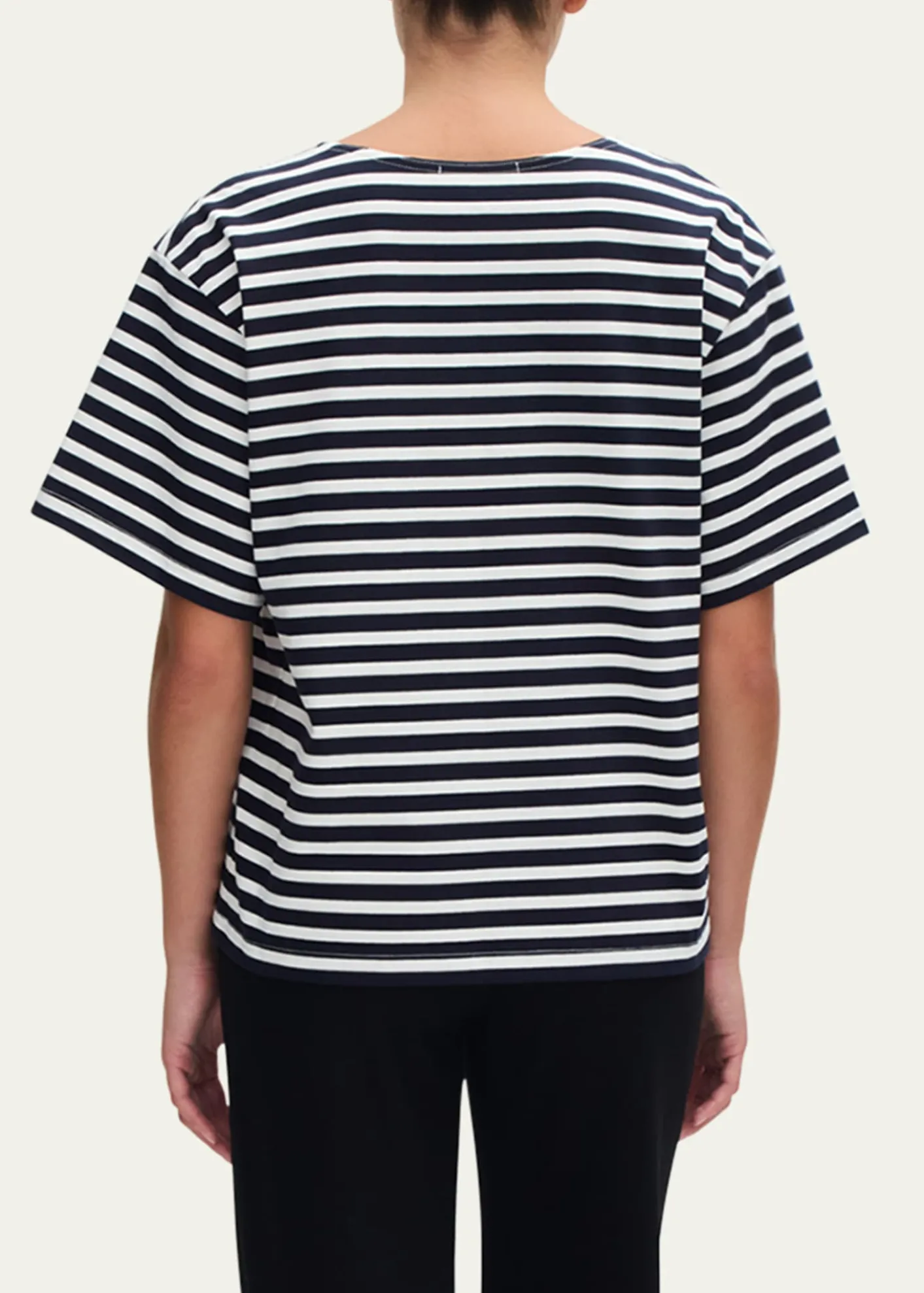 MatteauRelaxed Striped Tee