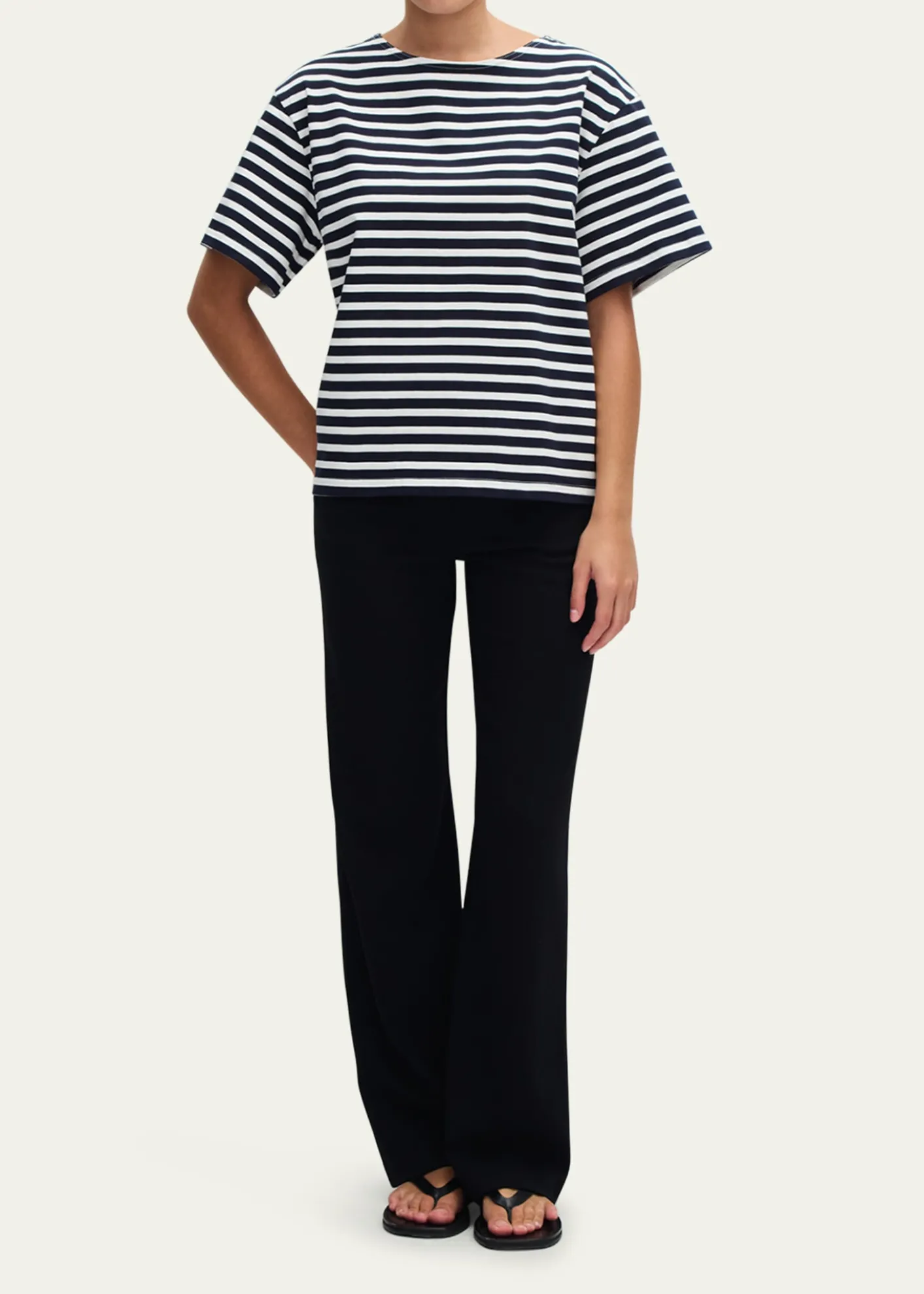 MatteauRelaxed Striped Tee