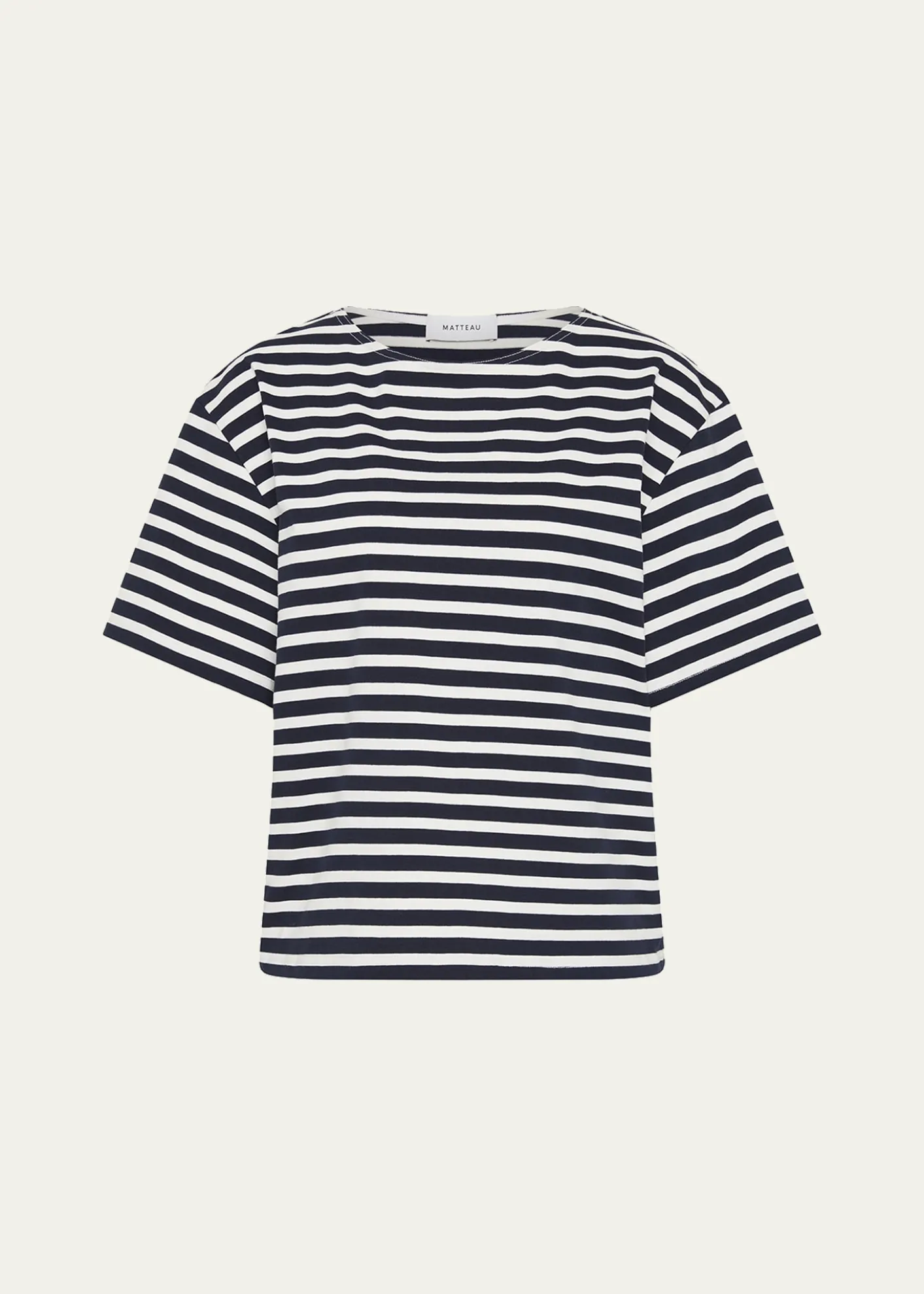 MatteauRelaxed Striped Tee