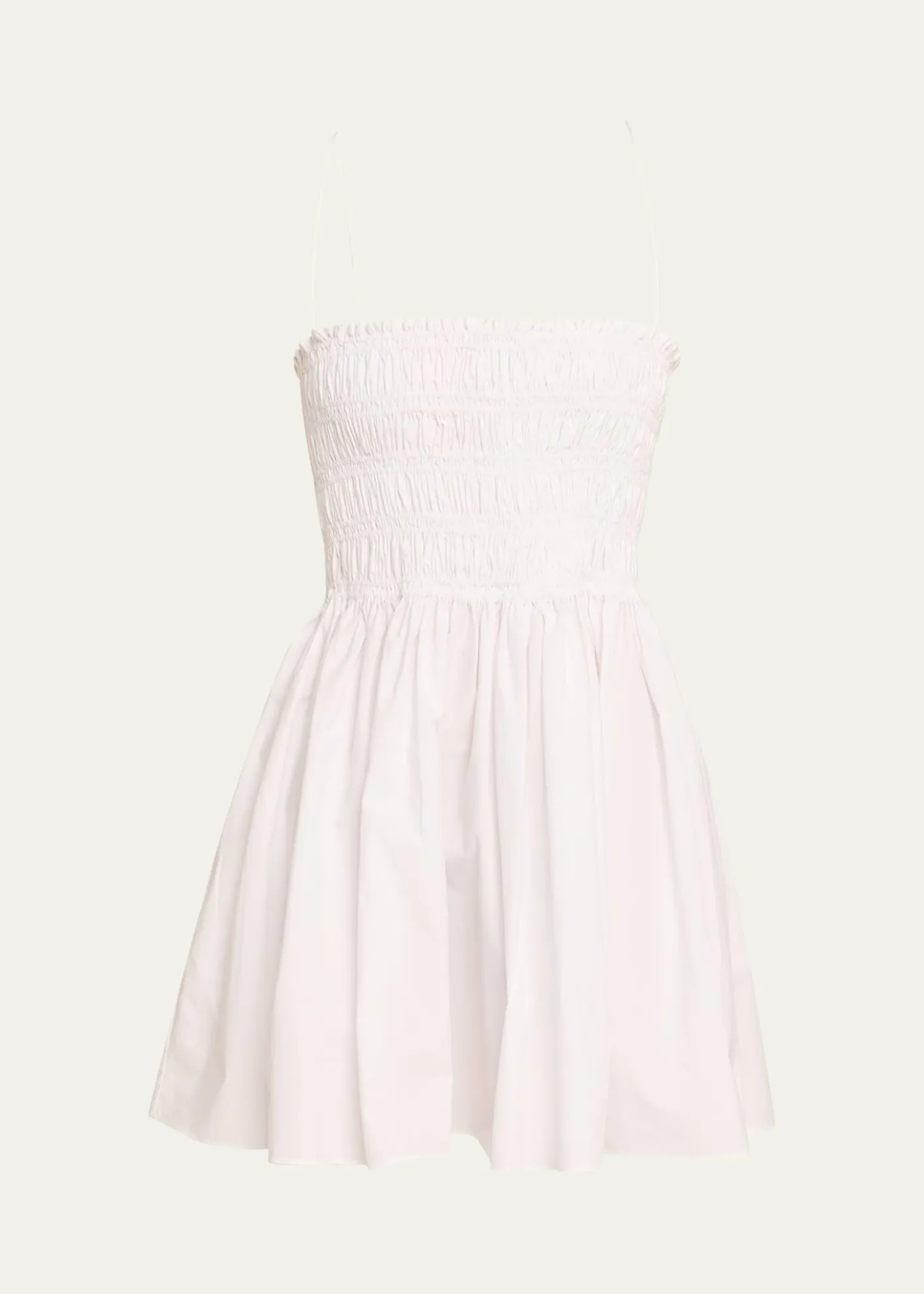 MatteauShirred Bodice Mini Dress