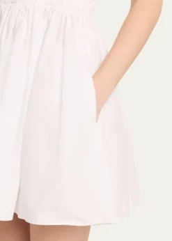 MatteauShirred Bodice Mini Dress