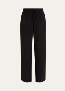 MatteauSilk Drawstring Trousers