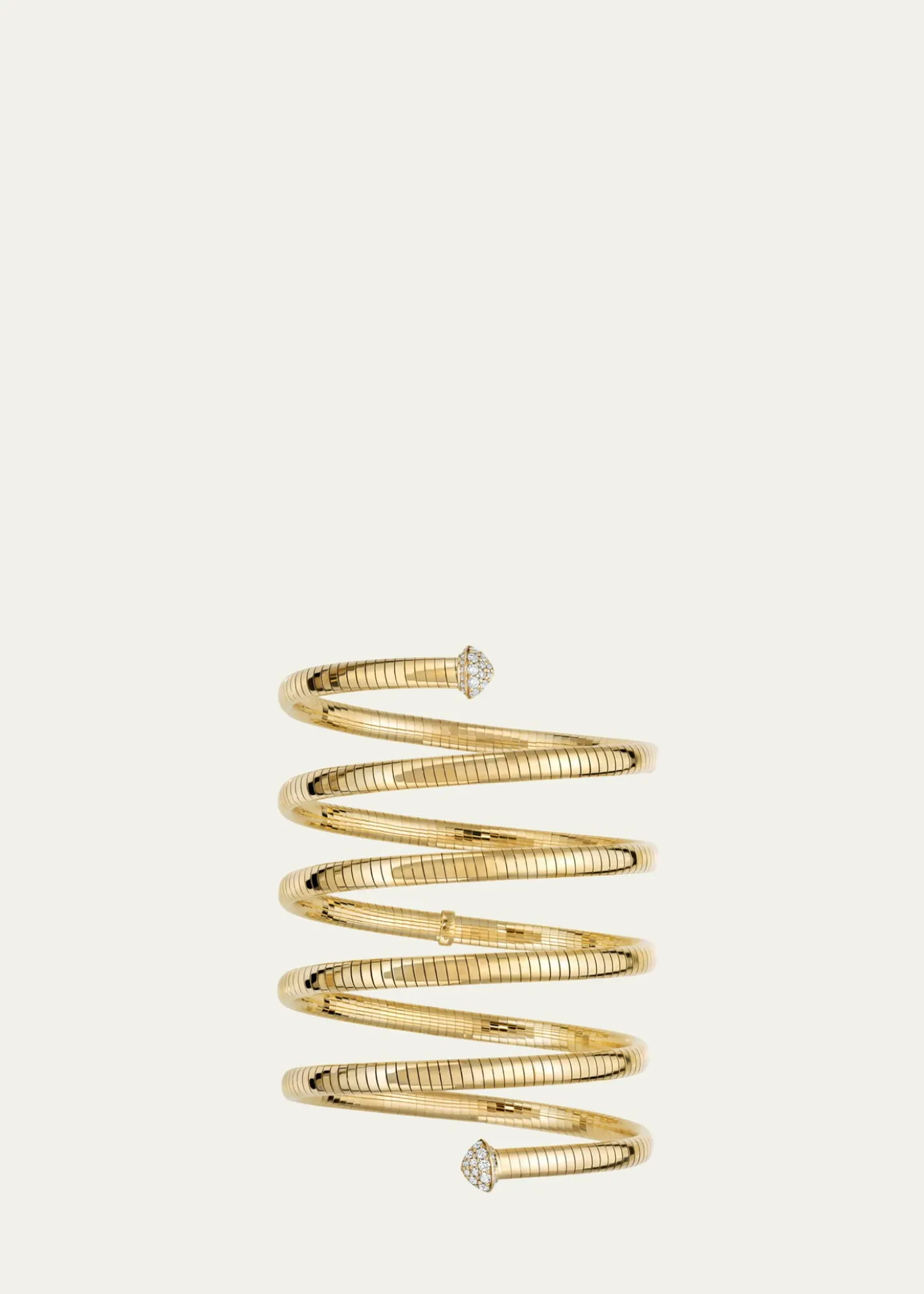 Mattia Cielo18K Yellow Gold Diamond 5 Wrap Bracelet