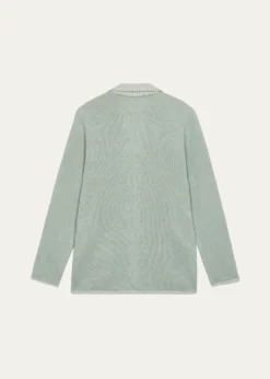 Maurizio BaldassariMen's Vanise Rib Knit Blazer Jacket