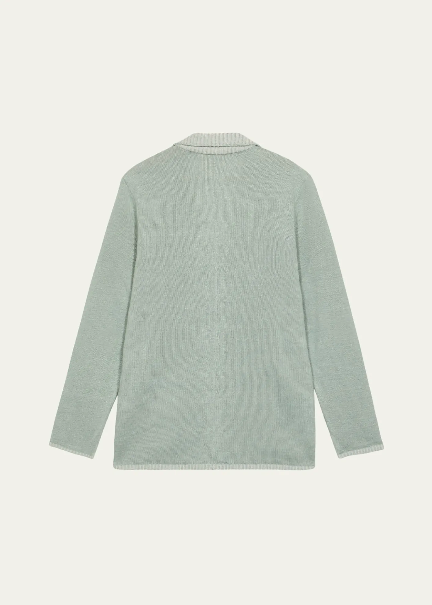 Maurizio BaldassariMen's Vanise Rib Knit Blazer Jacket