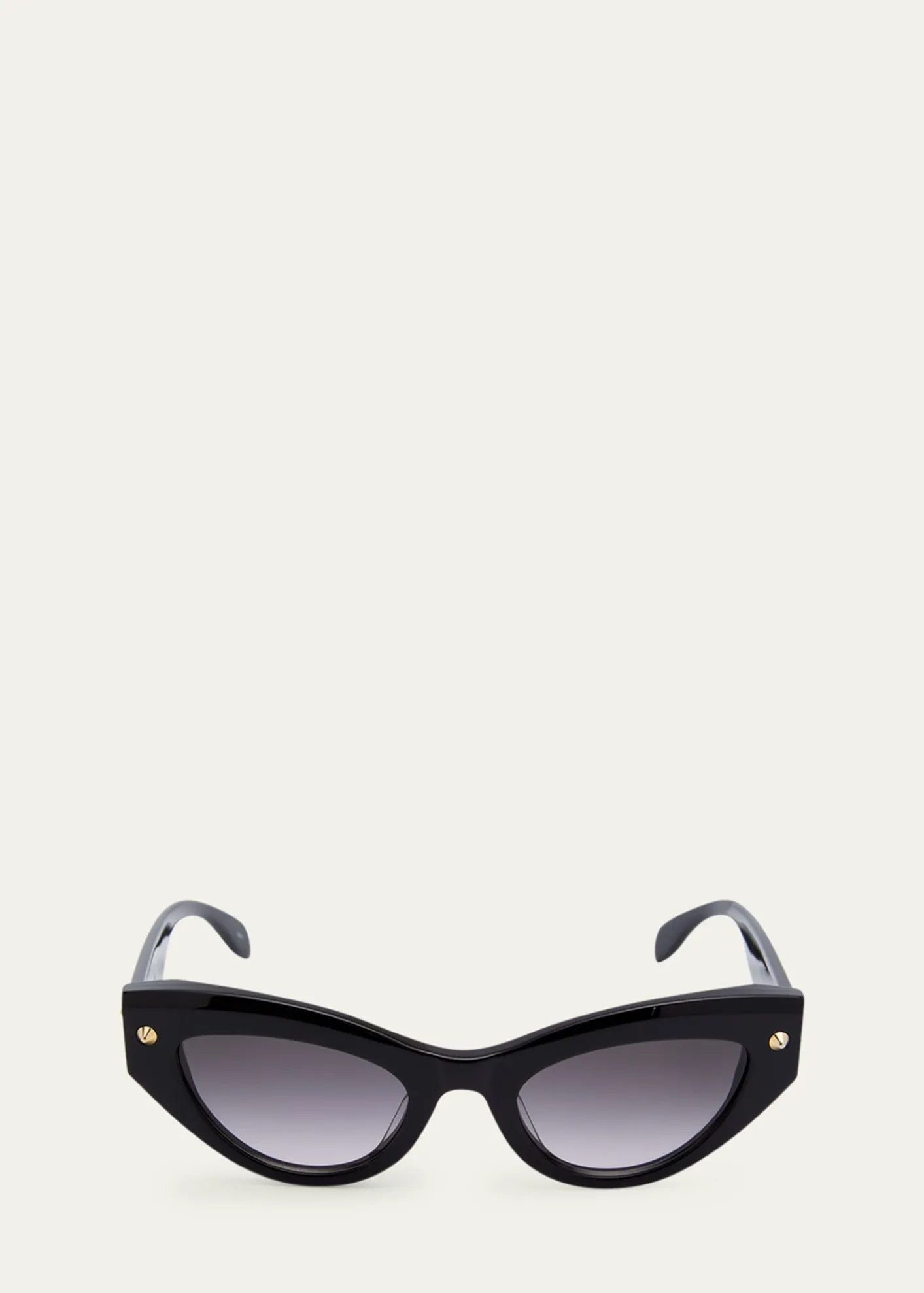 McQueenAcetate Cat-Eye Sunglasses w/ Studded Detail