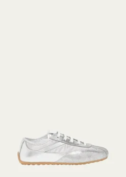 McQueenBoxe Low-Top Leather Sneakers