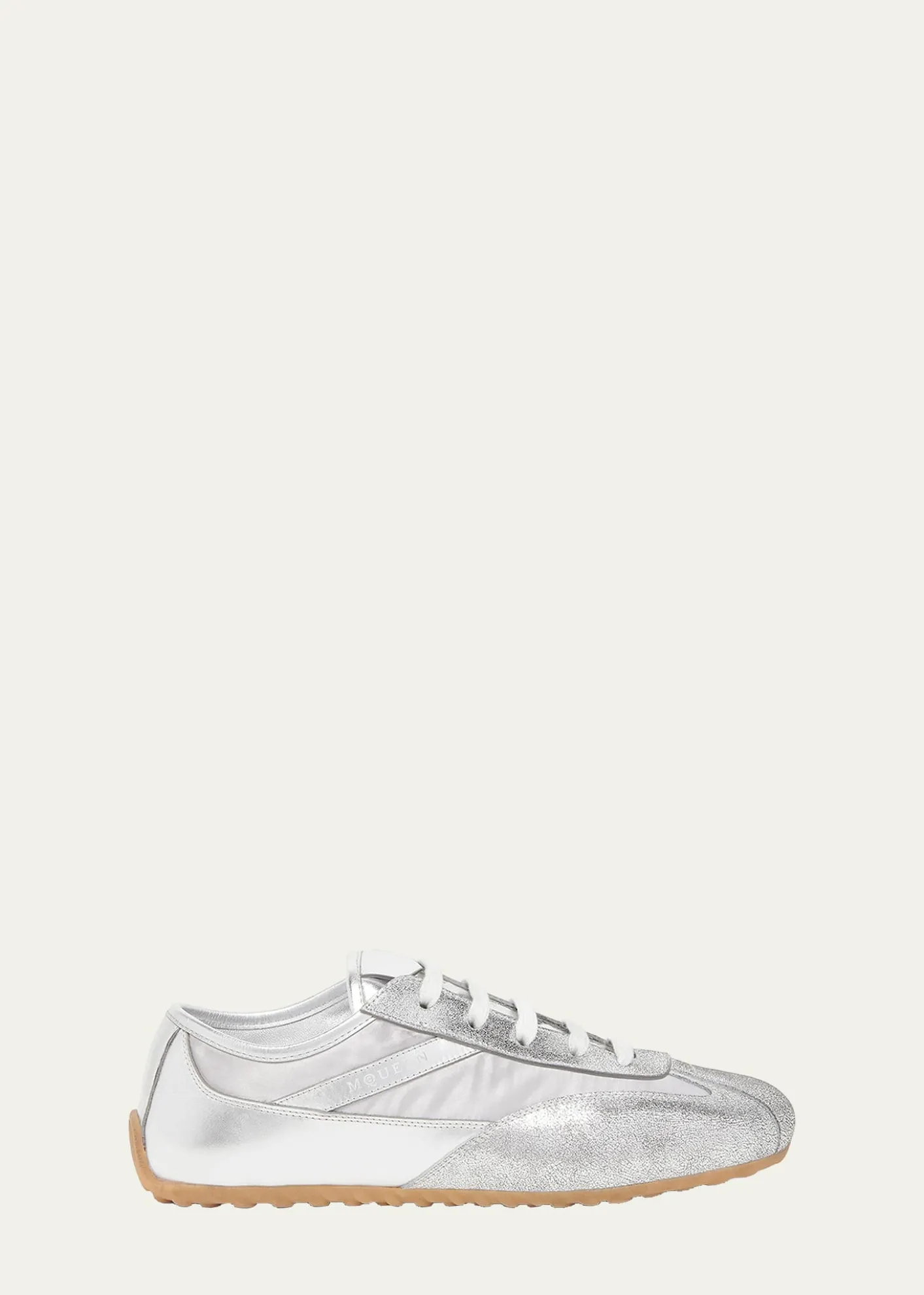 McQueenBoxe Low-Top Leather Sneakers