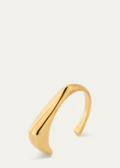 McQueenGold-Plated Thorn Cuff Bracelet
