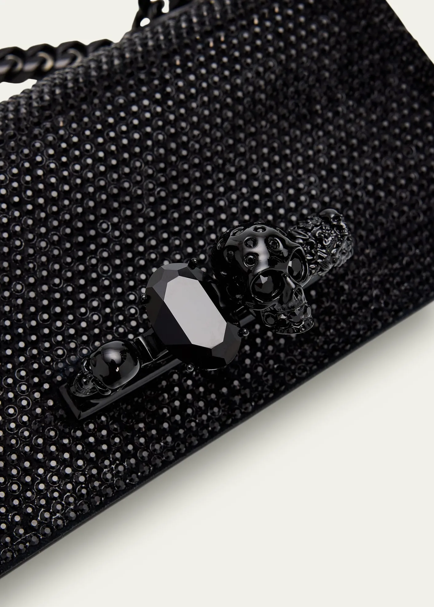 McQueenJewelled Top-Handle Bag