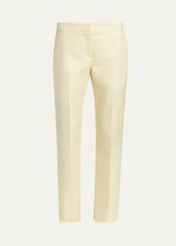 McQueenLow-Rise Cigarette Trousers