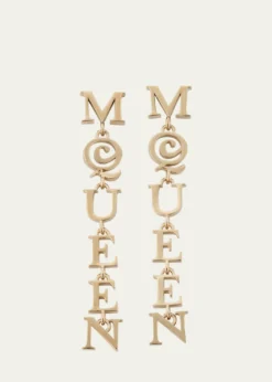 McQueenMcQueen Logo Drop Earrings