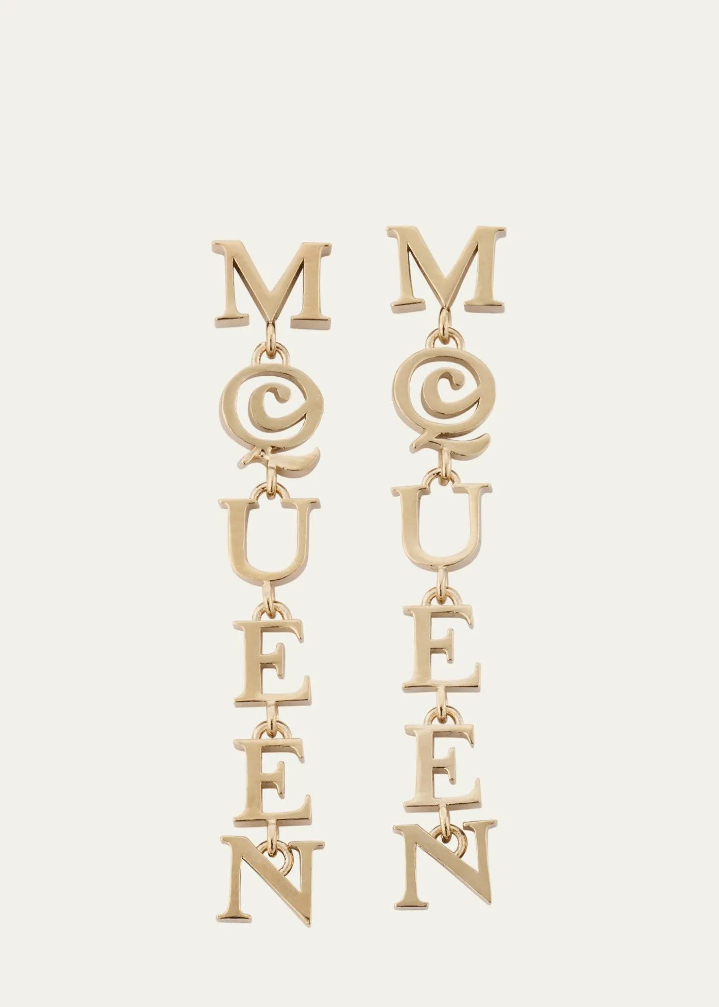 McQueenMcQueen Logo Drop Earrings
