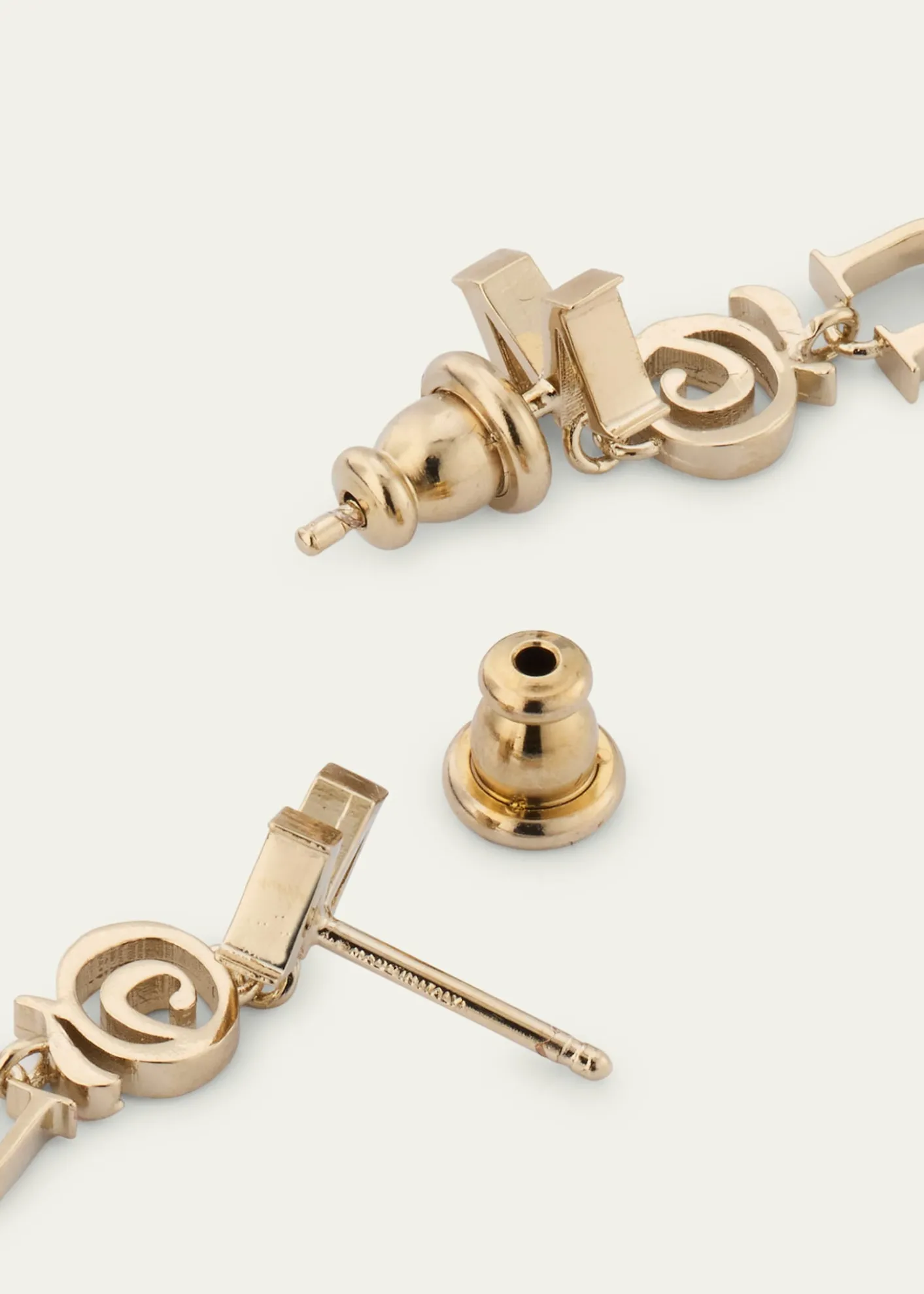 McQueenMcQueen Logo Drop Earrings