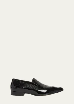 McQueenMen's Artie Beaded Leather Loafers