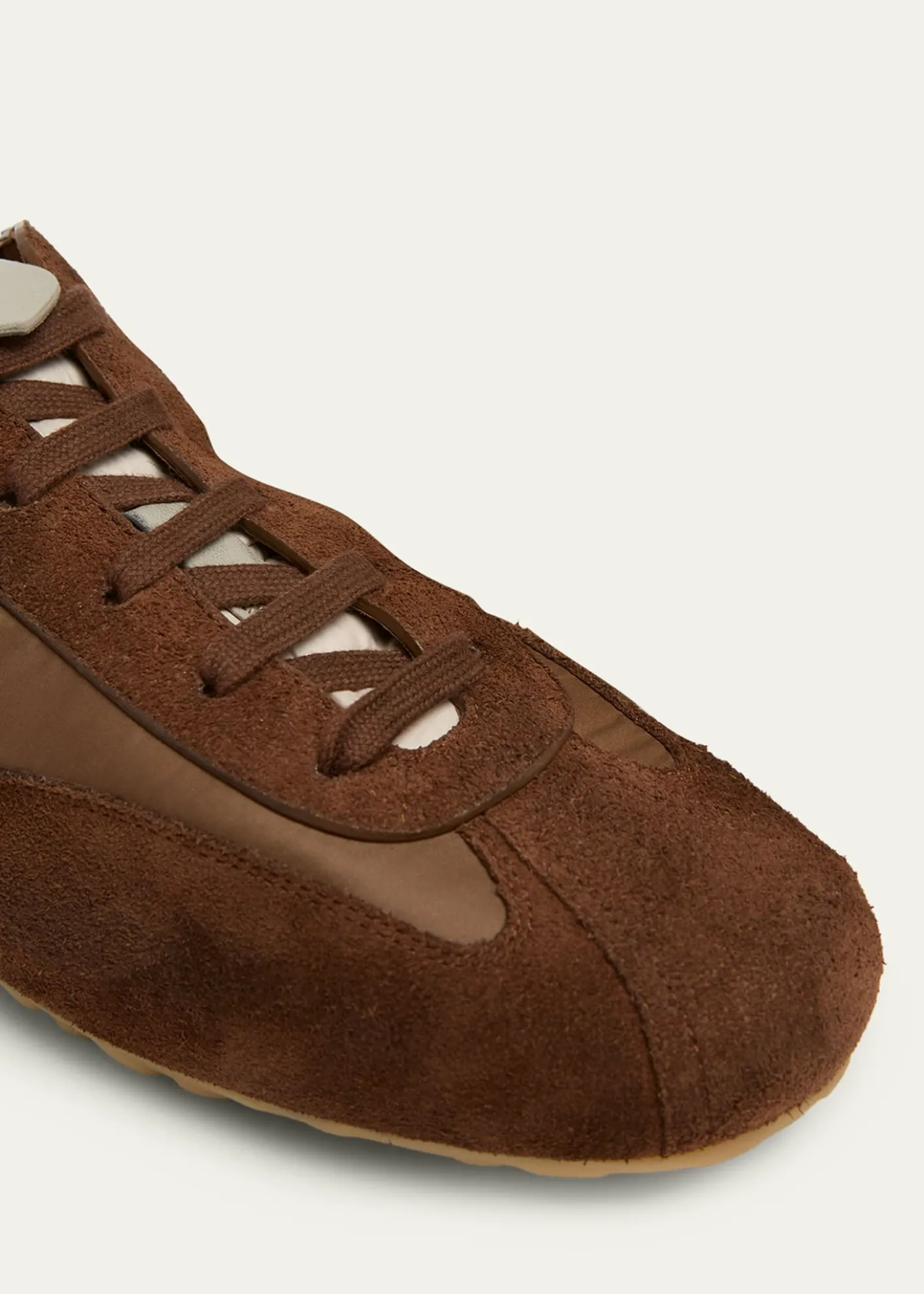 McQueenMen's Boxe Mixed Media Low-Top Sneakers