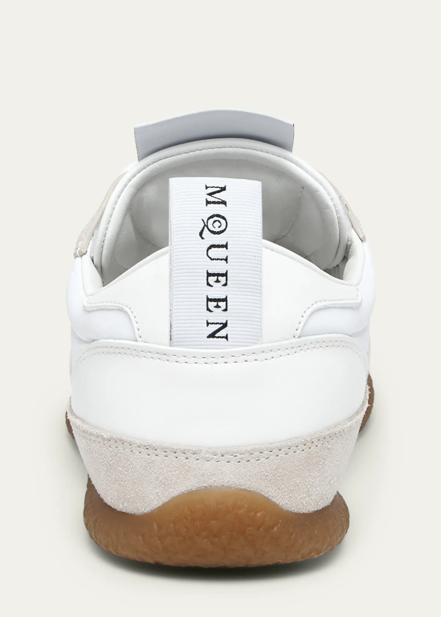 McQueenMen's EC1 Suede and Nylon Low-Top Trainers