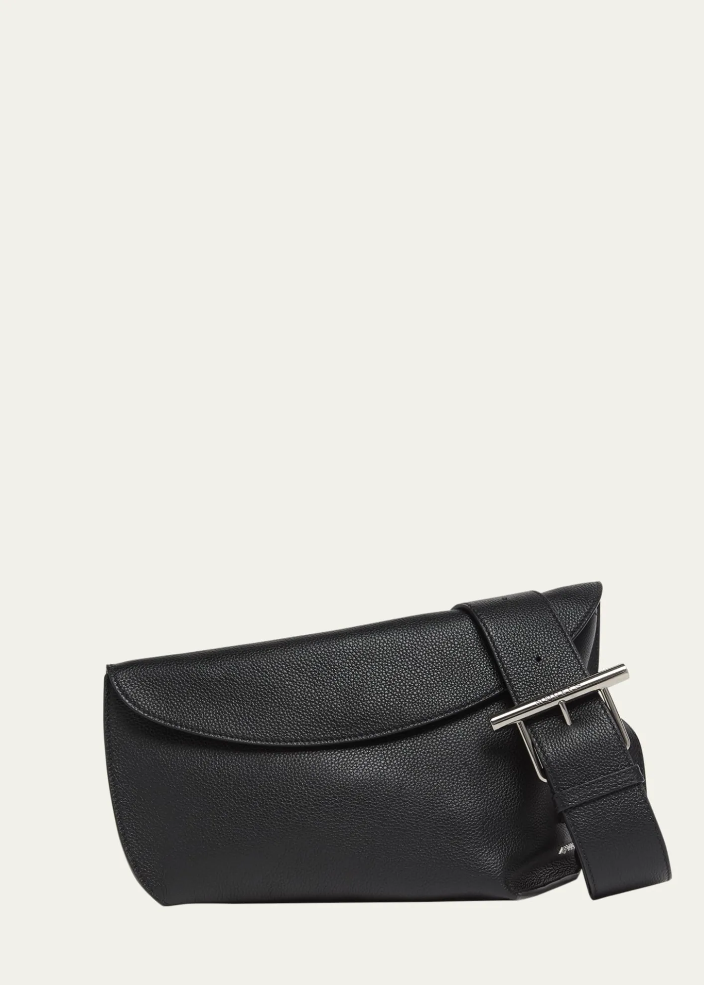 McQueenMen's Leather T-Bar Sling Bag